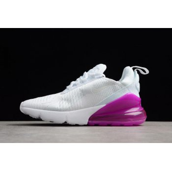 WoNike Air Max 270 White Purple Running Shoes Shoes